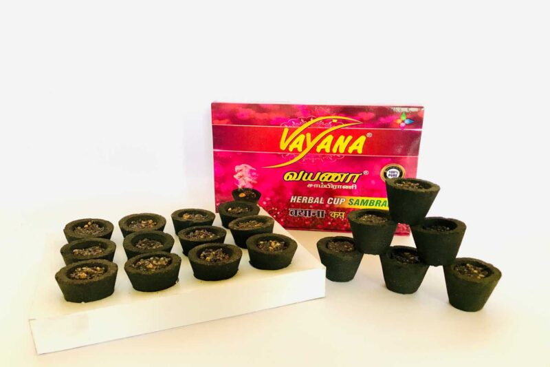 VAYANA HERBAL CUP SAMBRANI (LARGE)