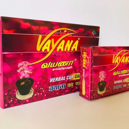 VAYANA HERBAL CUP SAMBRANI (LARGE) - 6 BOXES